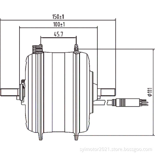 DGW12NM-Front Drive Motor